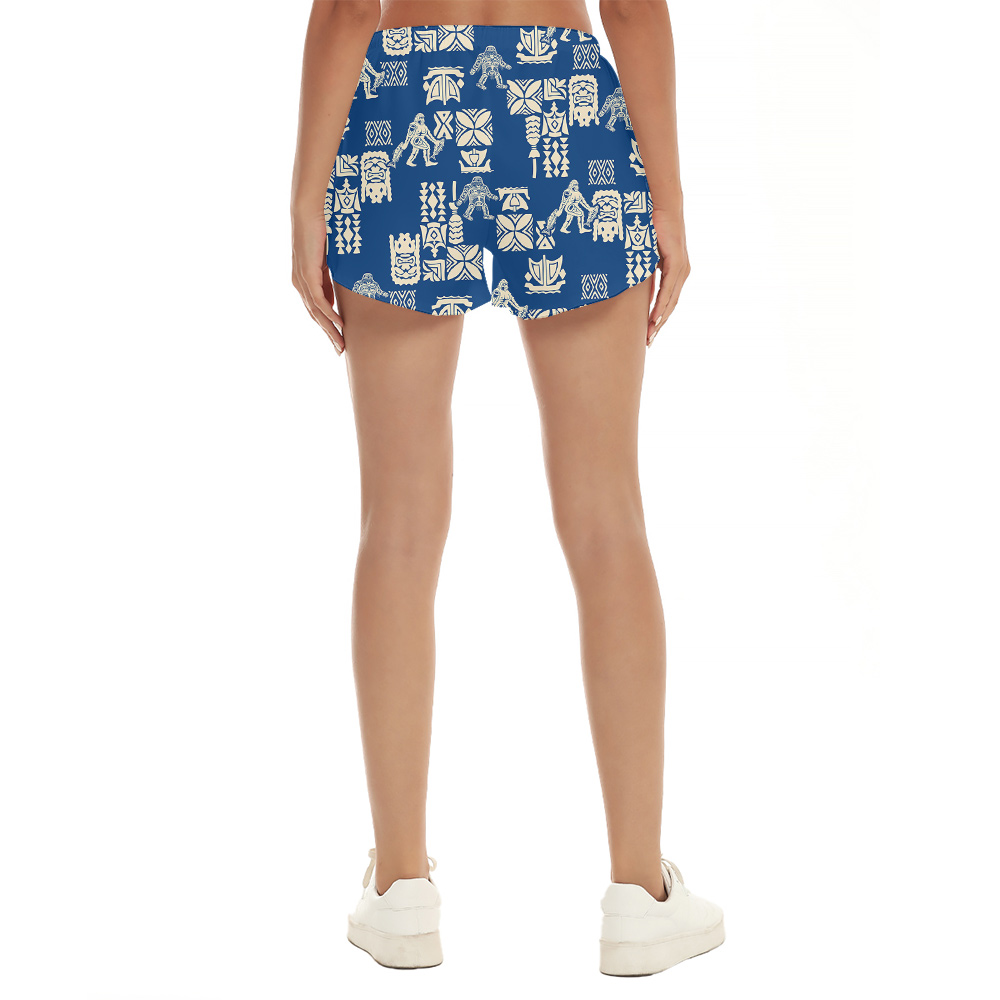 Vintage Bigfoot Aloha Beach Shorts For Women