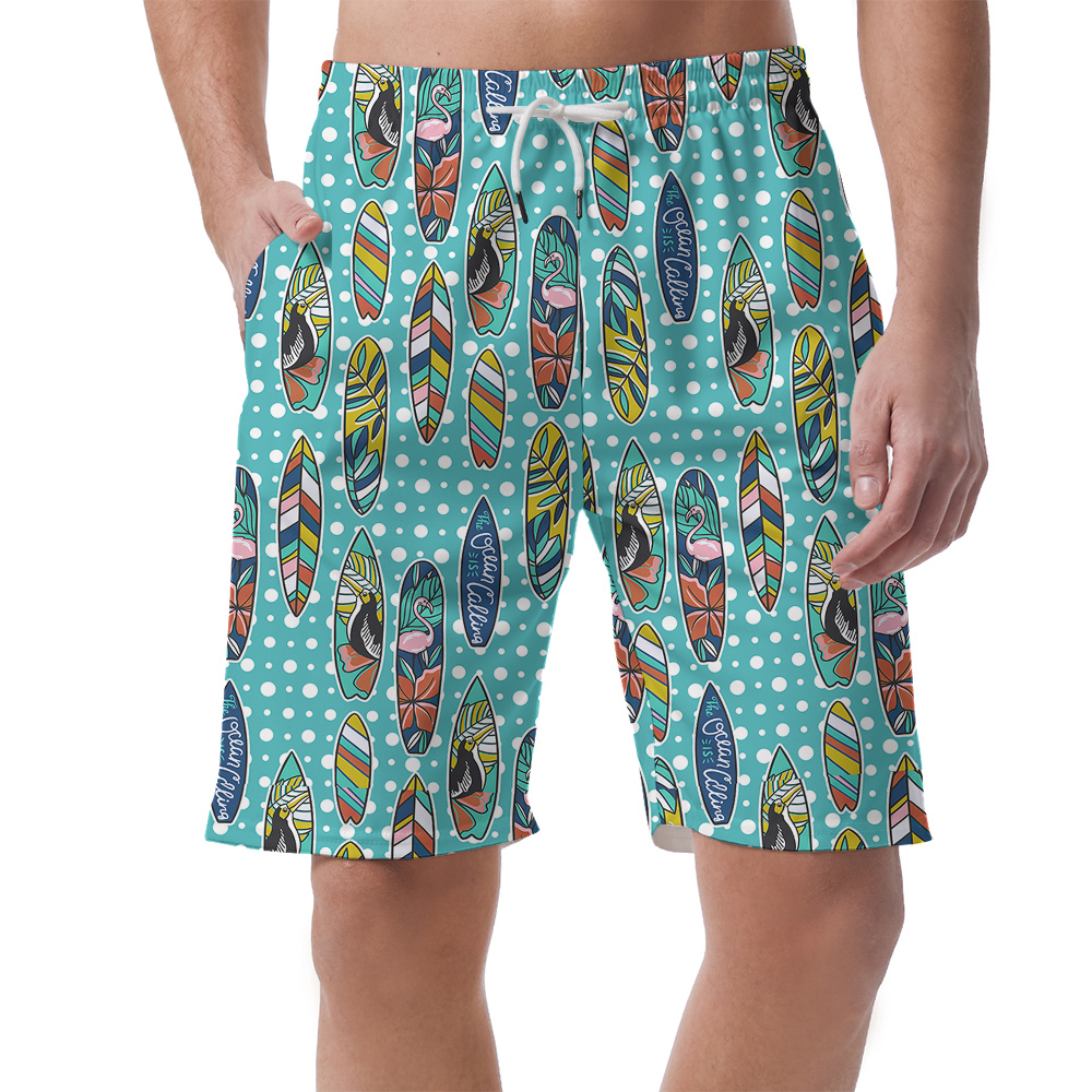 Meowaiian Custom Pet Hawaiian Short for Men - variant image 1