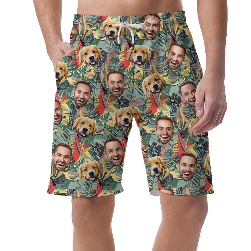 Custom Summer Hawaiian Shorts Men - variant image 1