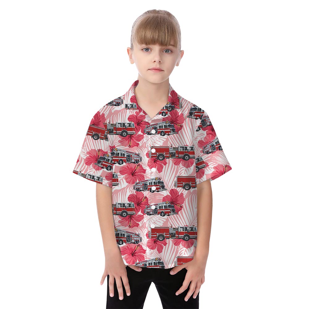 Family Hibiscus Flower Matching Summer Clothes