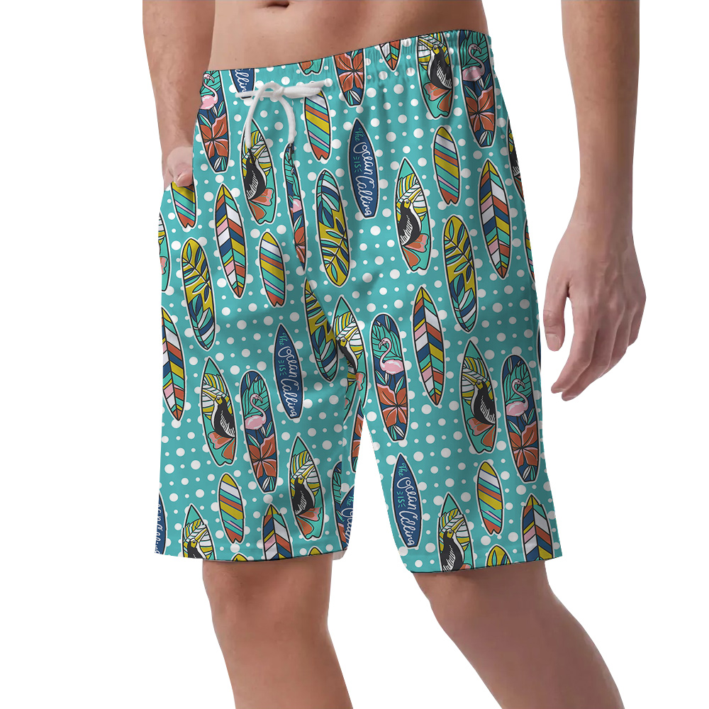 Meowaiian Custom Pet Hawaiian Short for Men