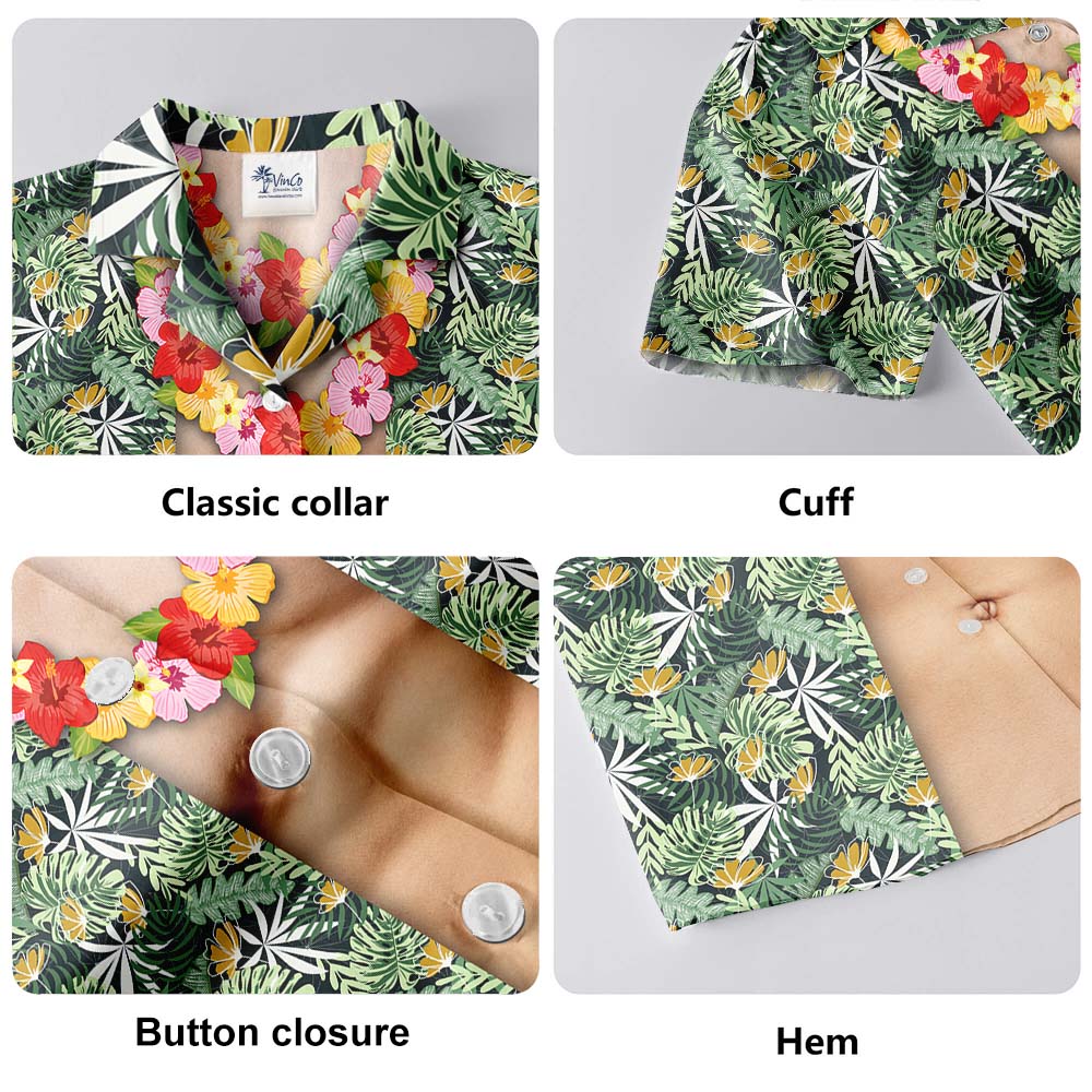Hawaiian Body Men's Button Up Shirt