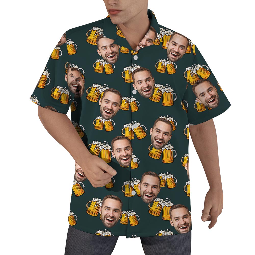 Custom Hawaiian Shirts Men For Beer Lover - variant image 1