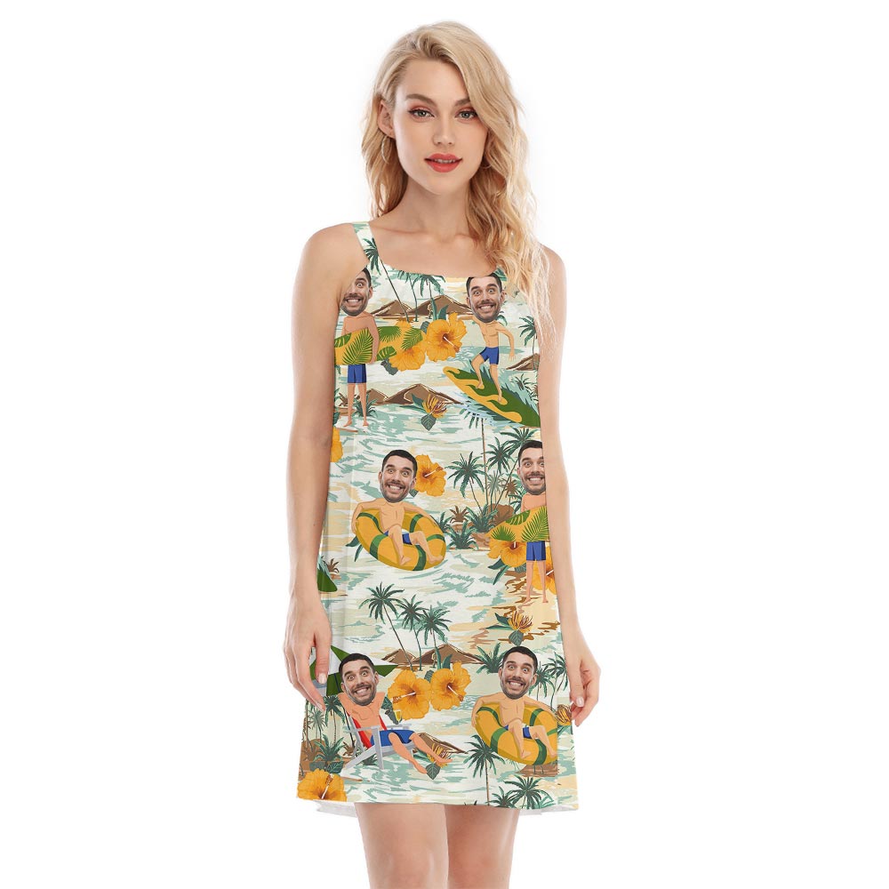 Custom Women's Hawaiian Cami Dress - variant image 1