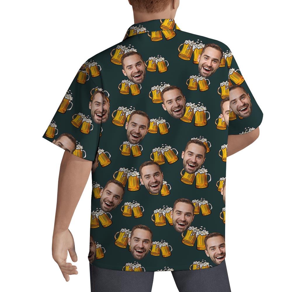 Custom Hawaiian Shirts Men For Beer Lover