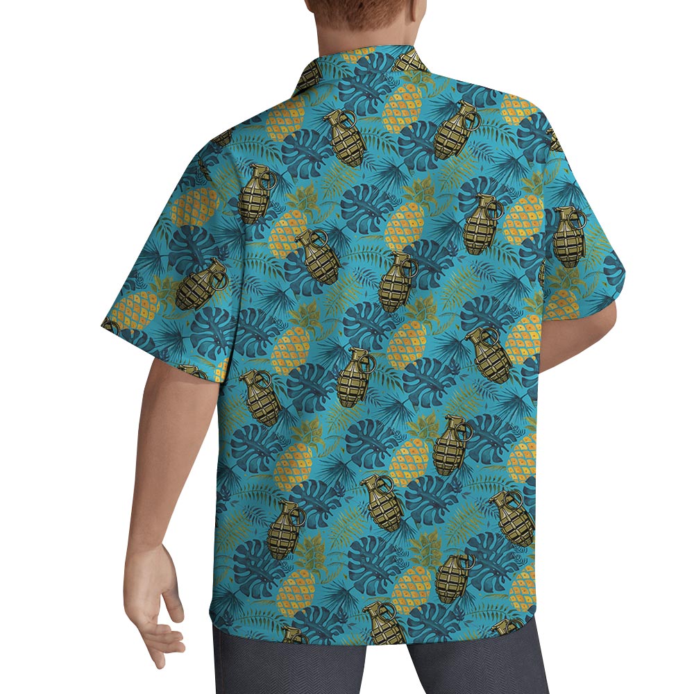 Bomb Or Pineapple Hawaiian Shirt Men