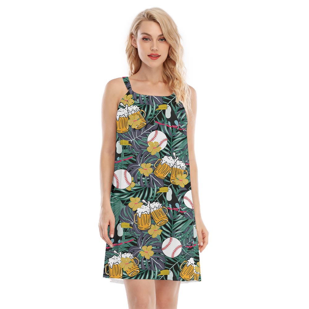 Women's Cheer Hawaiian Cami Dress - variant image 1