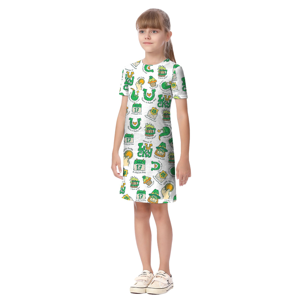 Lucky St Patrick Day Party Matching Family Outfits
