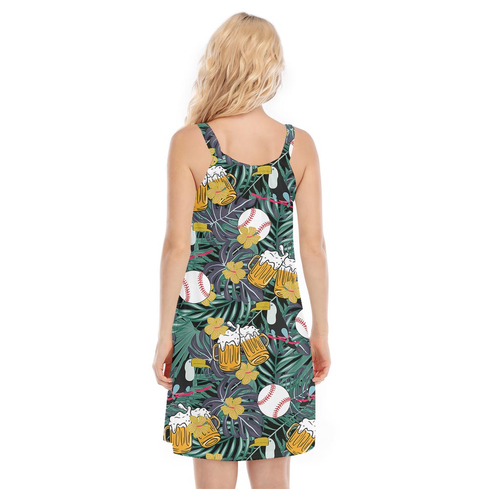 Women's Cheer Hawaiian Cami Dress