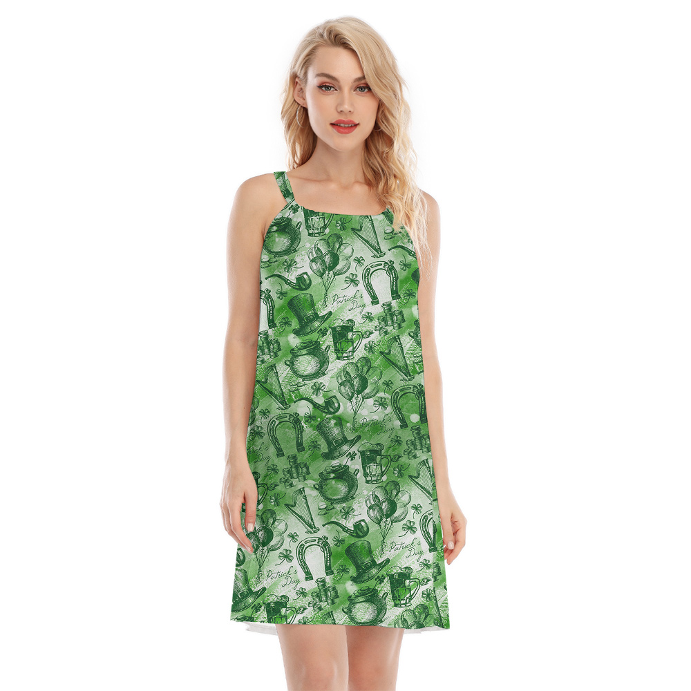 Irish St Paddy Hawaiian Cami Dress - variant image 1