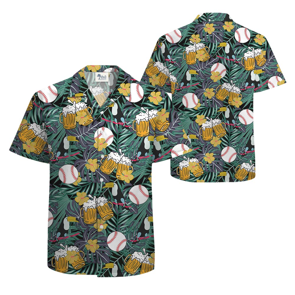 Cheer Baseball Lover Hawaiian Shirt Men