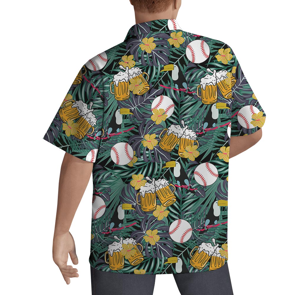 Cheer Baseball Lover Hawaiian Shirt Men