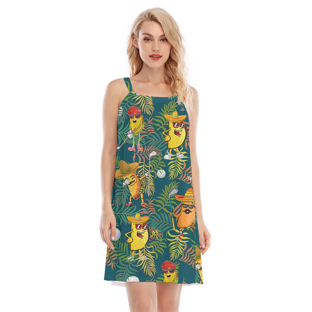Golf Taco Fiesta Women's Cami Dress - variant image 1