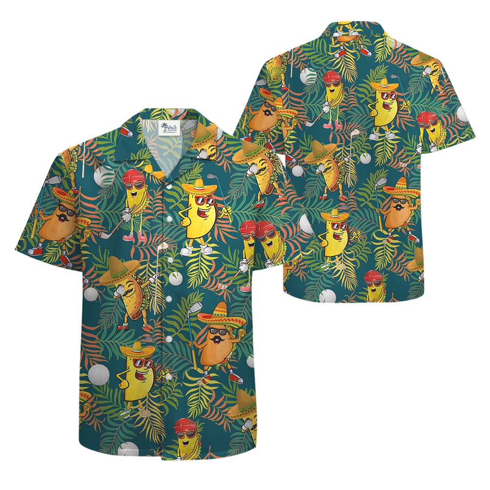 Taco Golf Hawaiian Shirt For Men