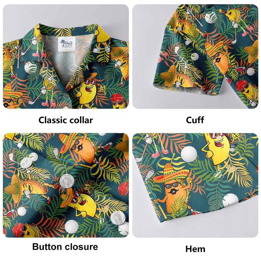Taco Golf Hawaiian Shirt For Men