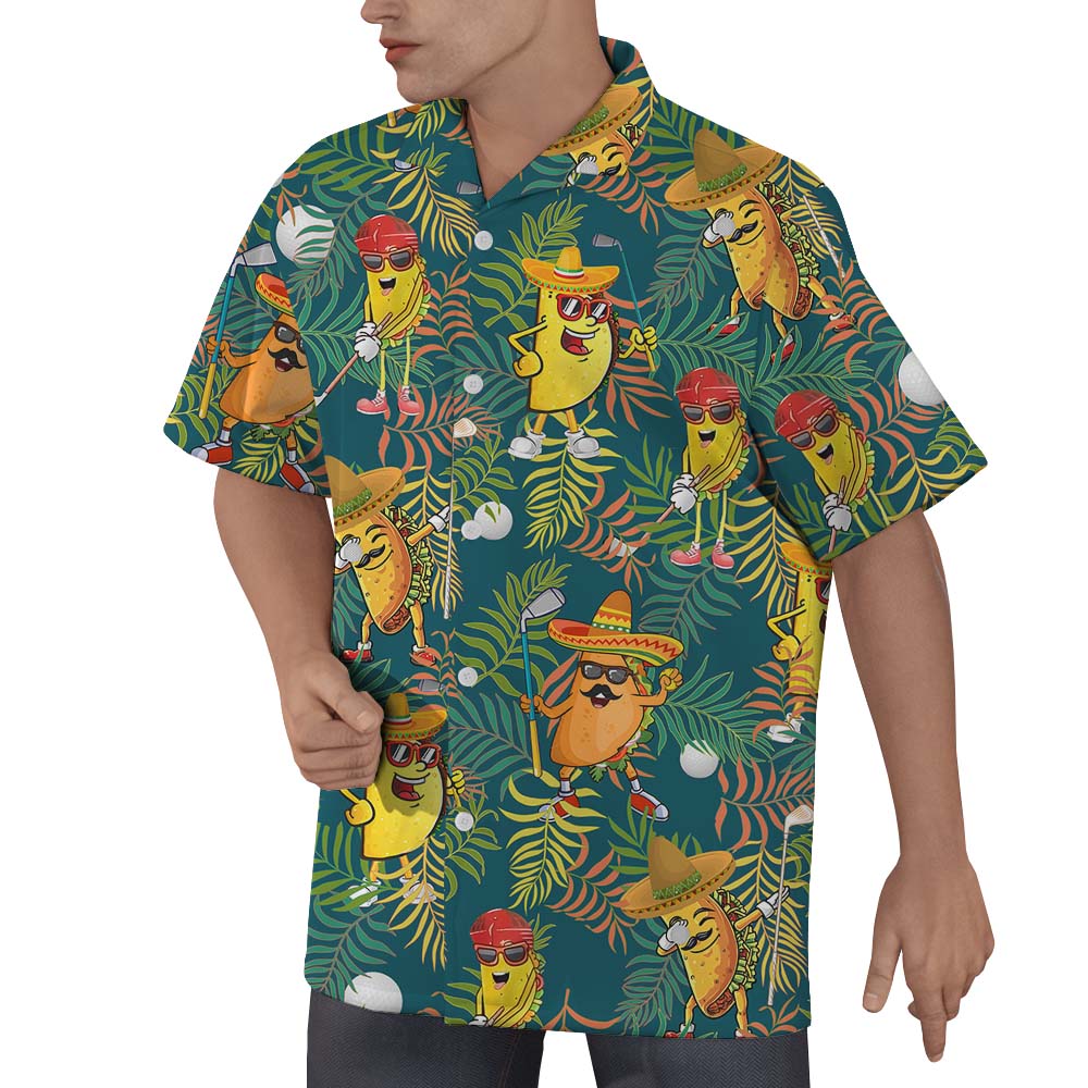 Taco Golf Hawaiian Shirt For Men