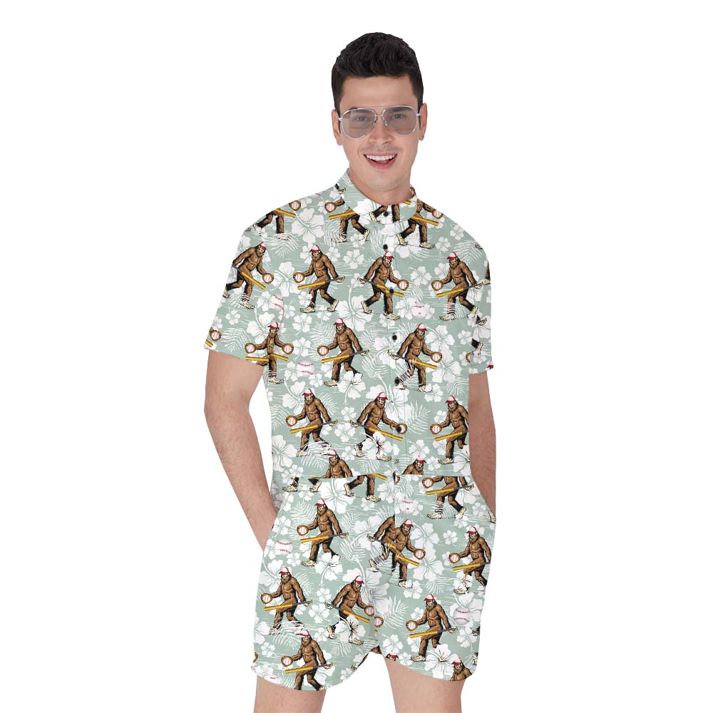 Bigfoot Baseball Team Male's Romper - variant image 1