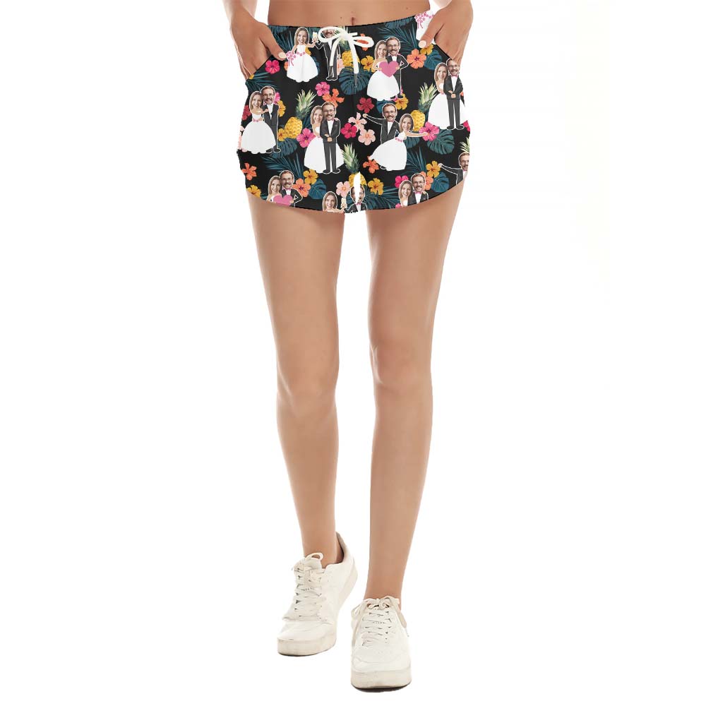 Custom Face Bridal Party Women's Shorts - variant image 1