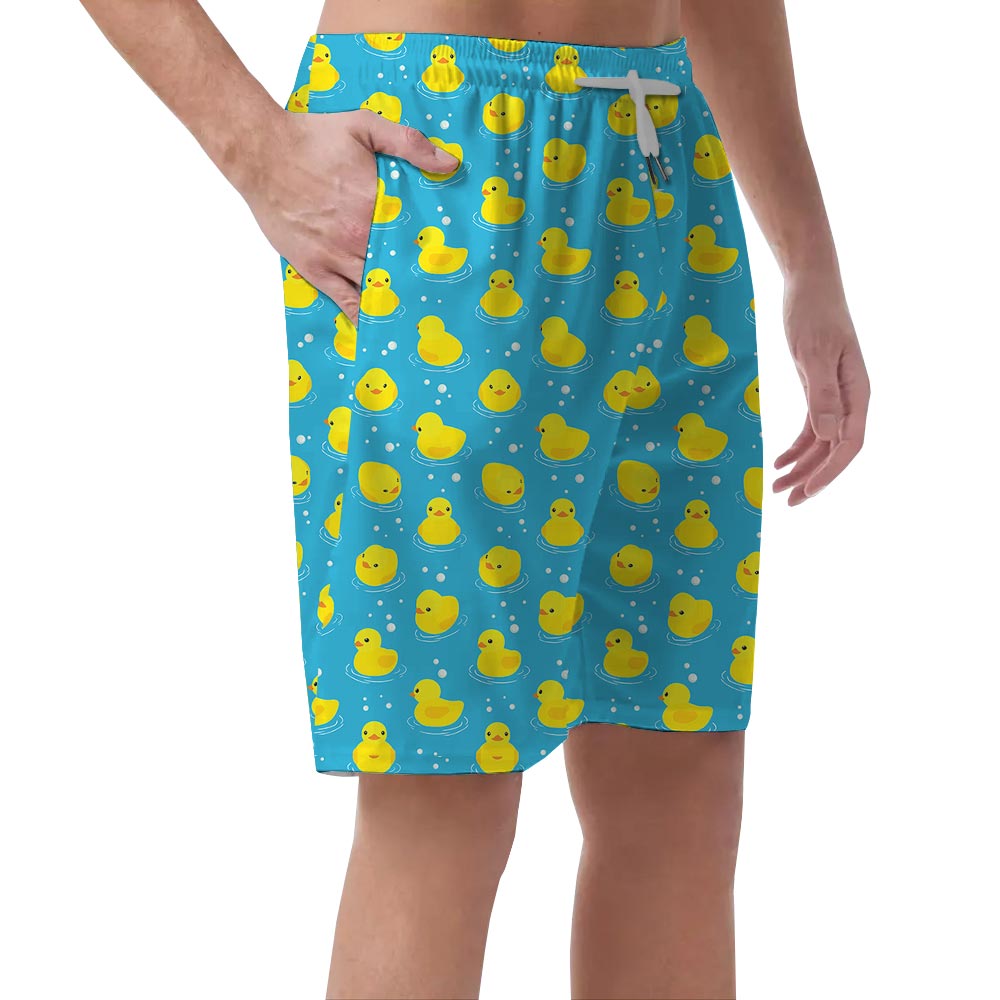 Duck Hawaiian Shorts Men For Summer Vacation