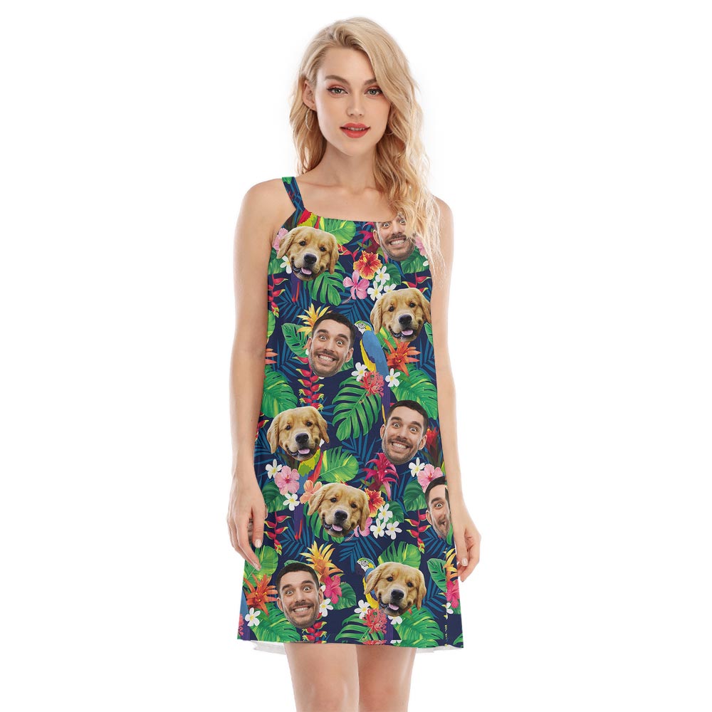 Custom Hawaiian Cami Dress For Woman - variant image 1