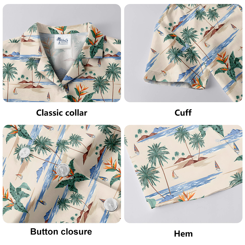Fun Island Birthday Hawaiian Shirt for Men
