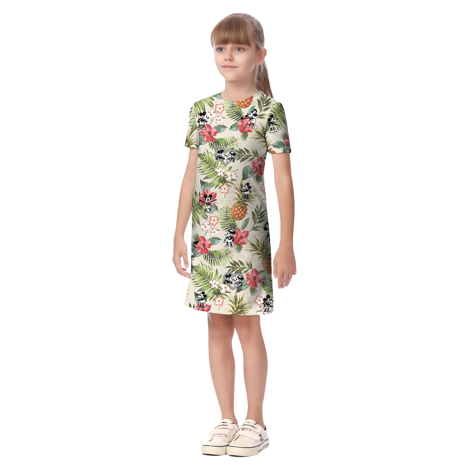 Steamboat Willie Mickey Matching Hawaiian Shirt For Family