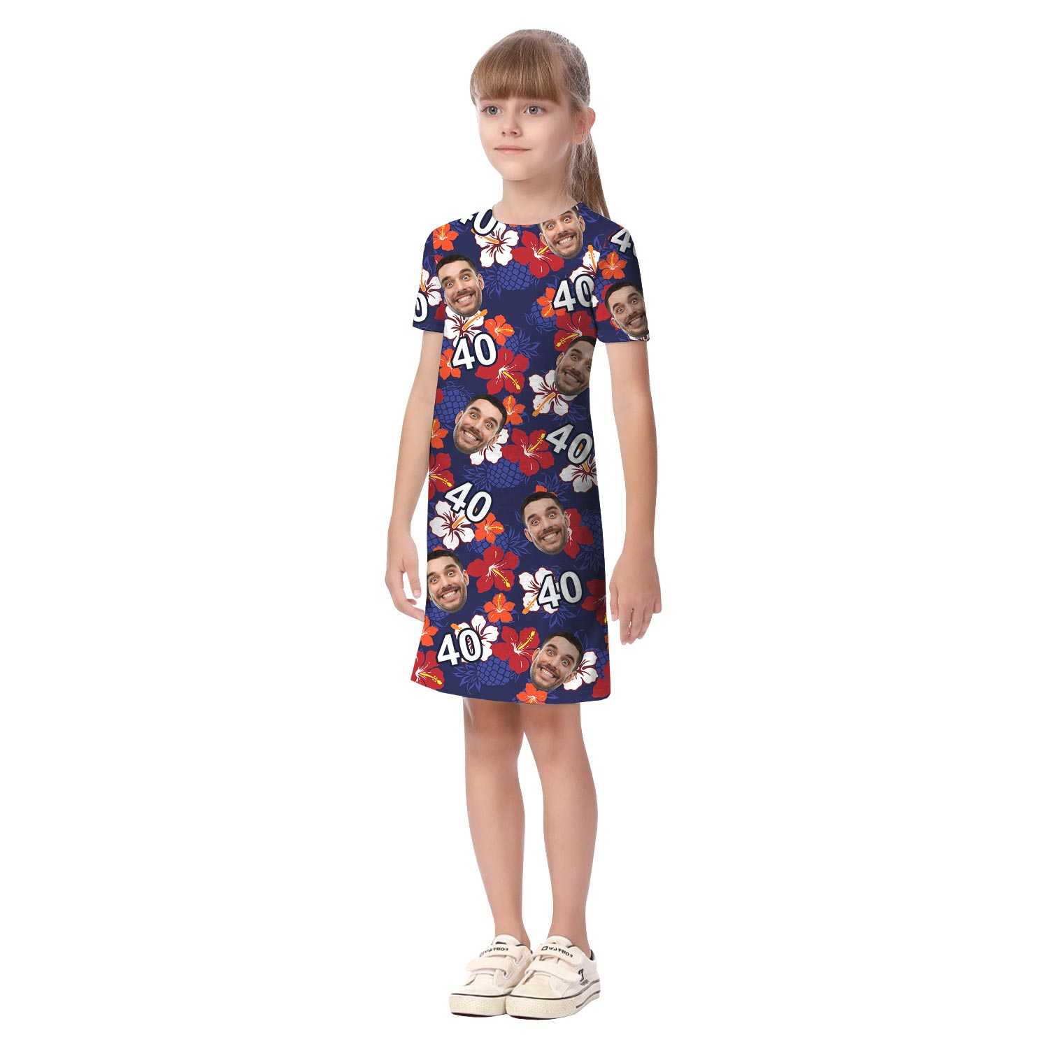 Happy Birthday Custom Matching Couples Hawaiian Clothing