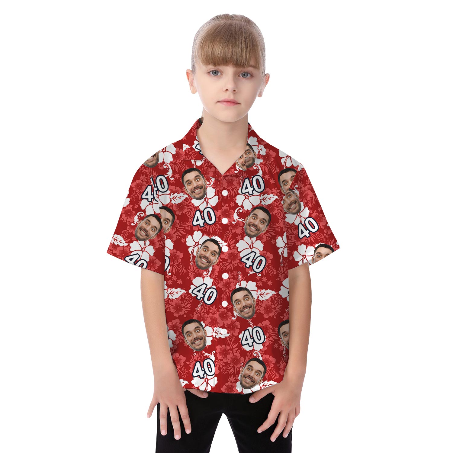 Matching Custom Birthday Family Hawaiian Outfits
