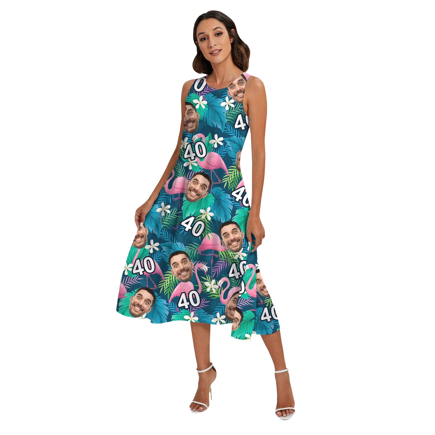 Personalized Birthday Matching Family Hawaiian Shirt And Dress