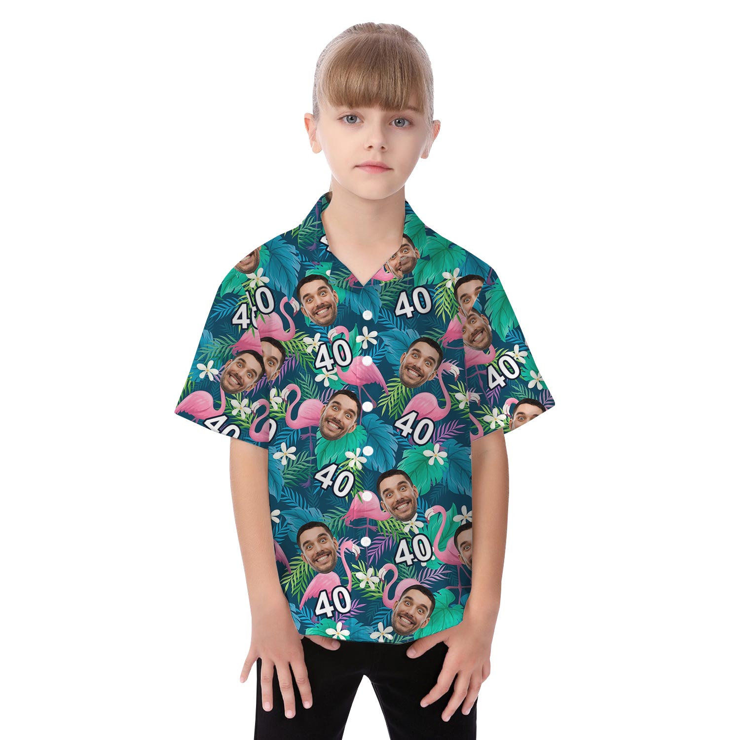 Personalized Birthday Matching Family Hawaiian Shirt And Dress