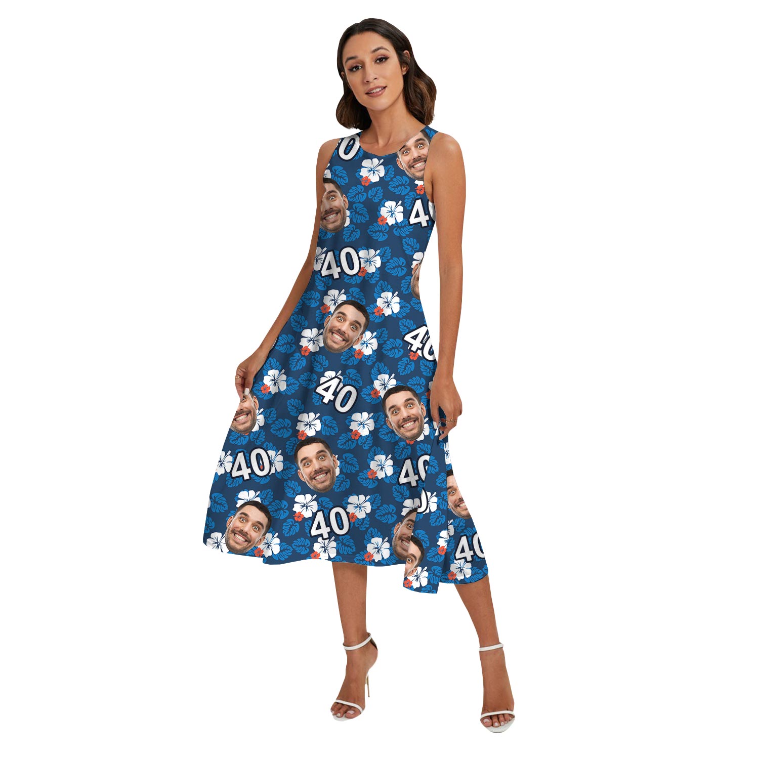 Custom Happy Birthday Matching Family Hawaiian Shirt Outfit