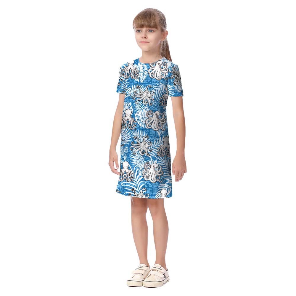 Octopus Matching Hawaiian Shirt For Family And Dog