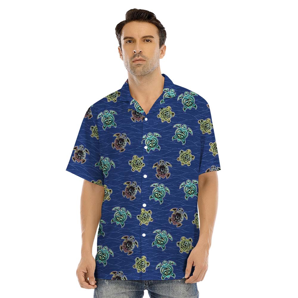 Turtle Sea Matching Family Hawaiian Outfits