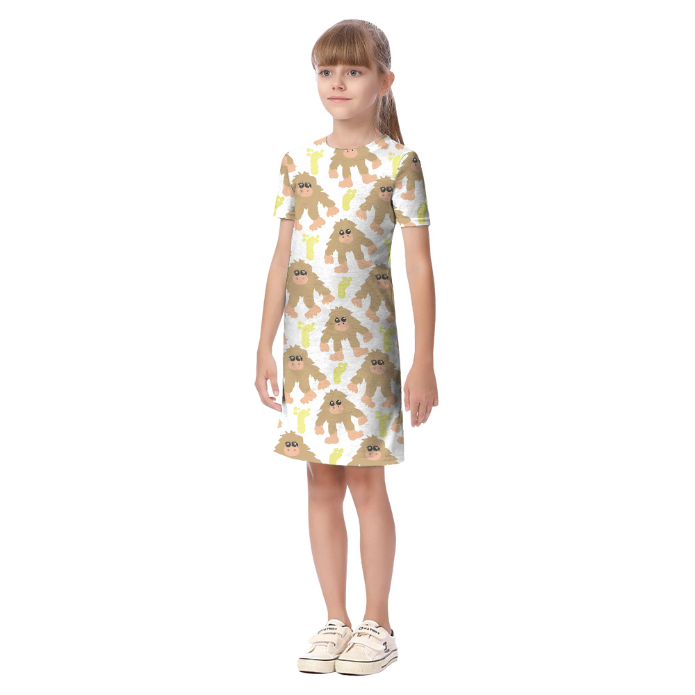 Cute Bigfoot Matching Hawaiian Outfits For Family