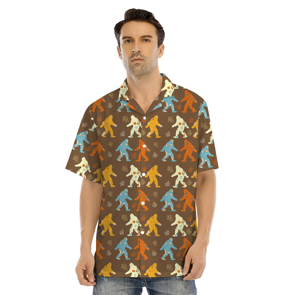 Funny Sasquatch Classic Family Matching Hawaiian Outfits