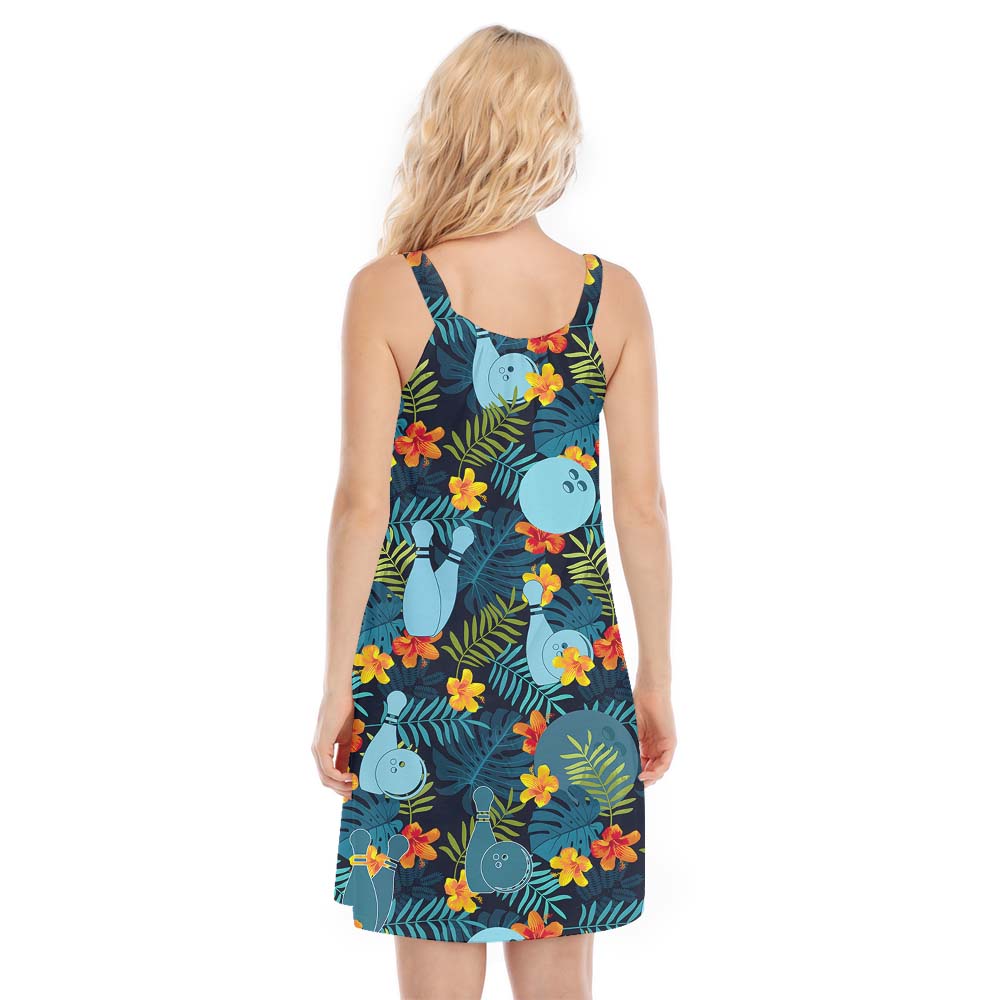 Unique Bowling Lover Women's Cami Dress