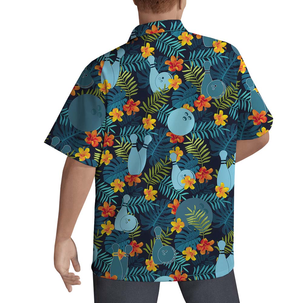 Men's Bowling Club Hawaiian Shirt