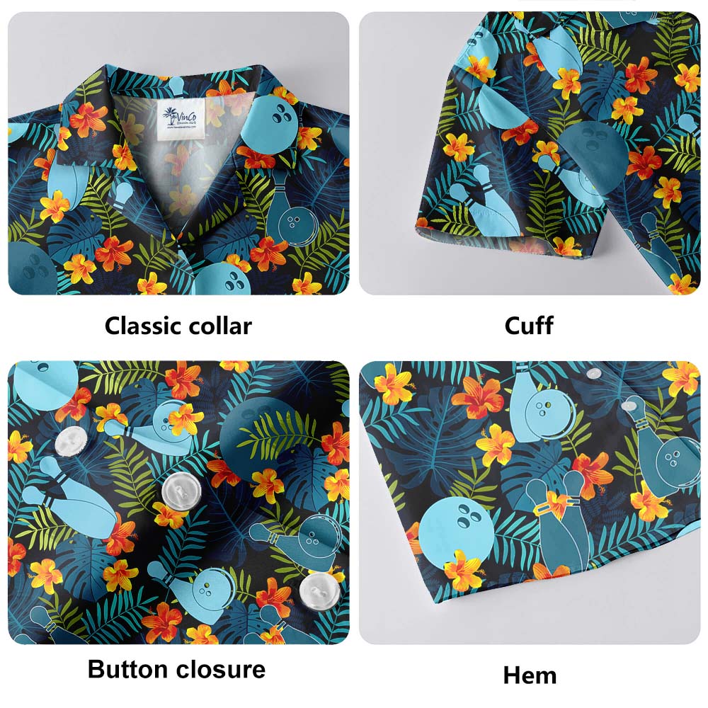 Men's Bowling Club Hawaiian Shirt