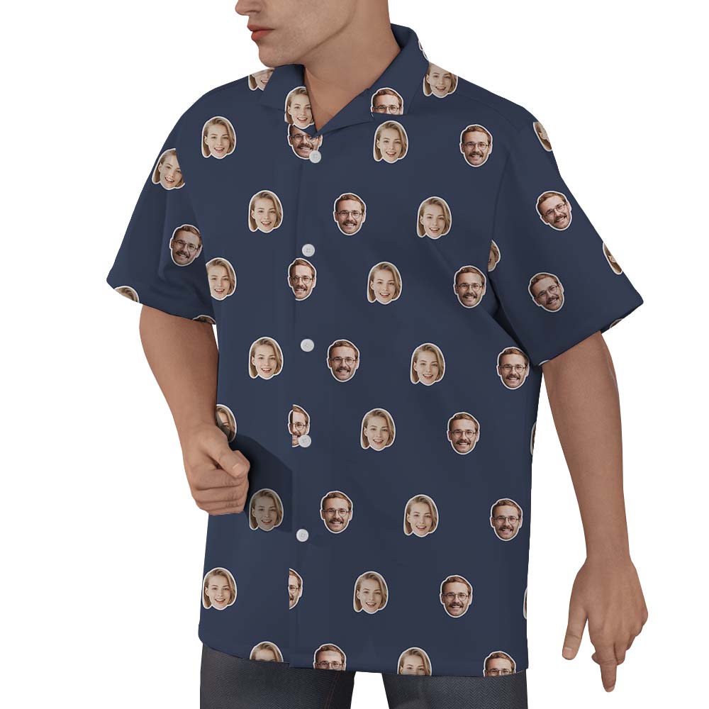 Custom Hawaiian Shirt 3 Or 4 Faces For Men