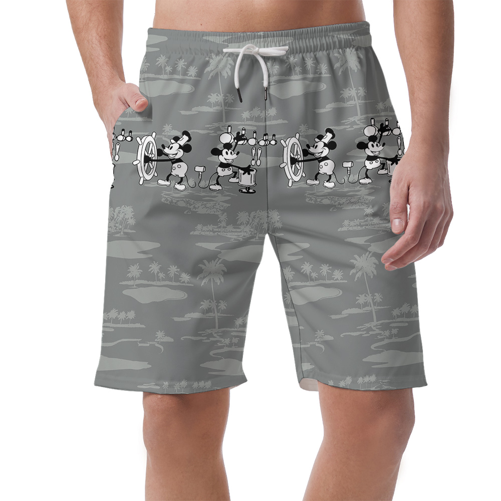 White Mickey 1928 Edition Tropical Short for Men - variant image 1