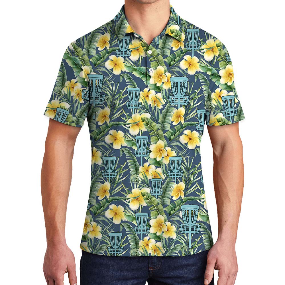 Cool Disc Golf Polo Shirt For Men - variant image 1
