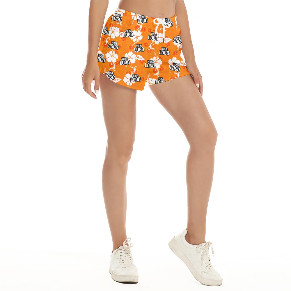 Custom Team Logo Beach Shorts For Women - variant image 1