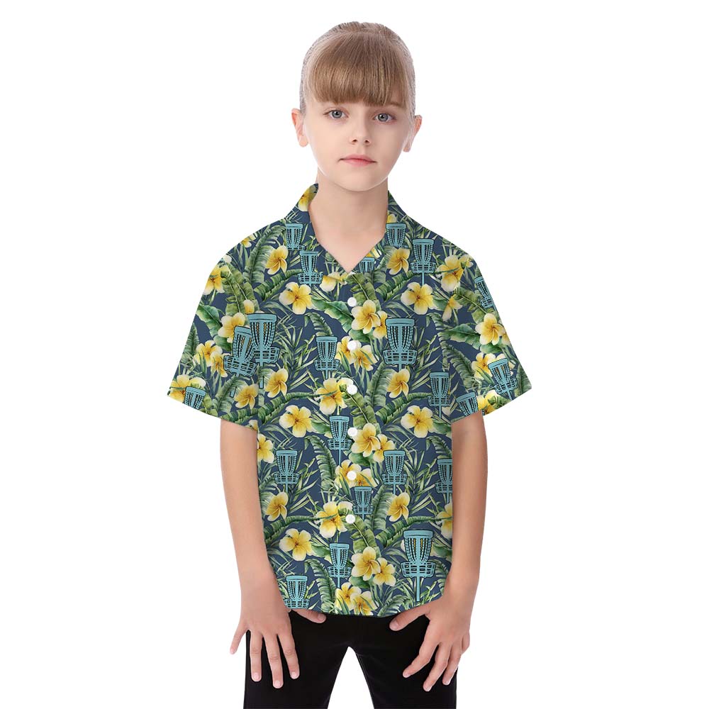 Disc Golf Tropical Matching Family Hawaiian Outfits