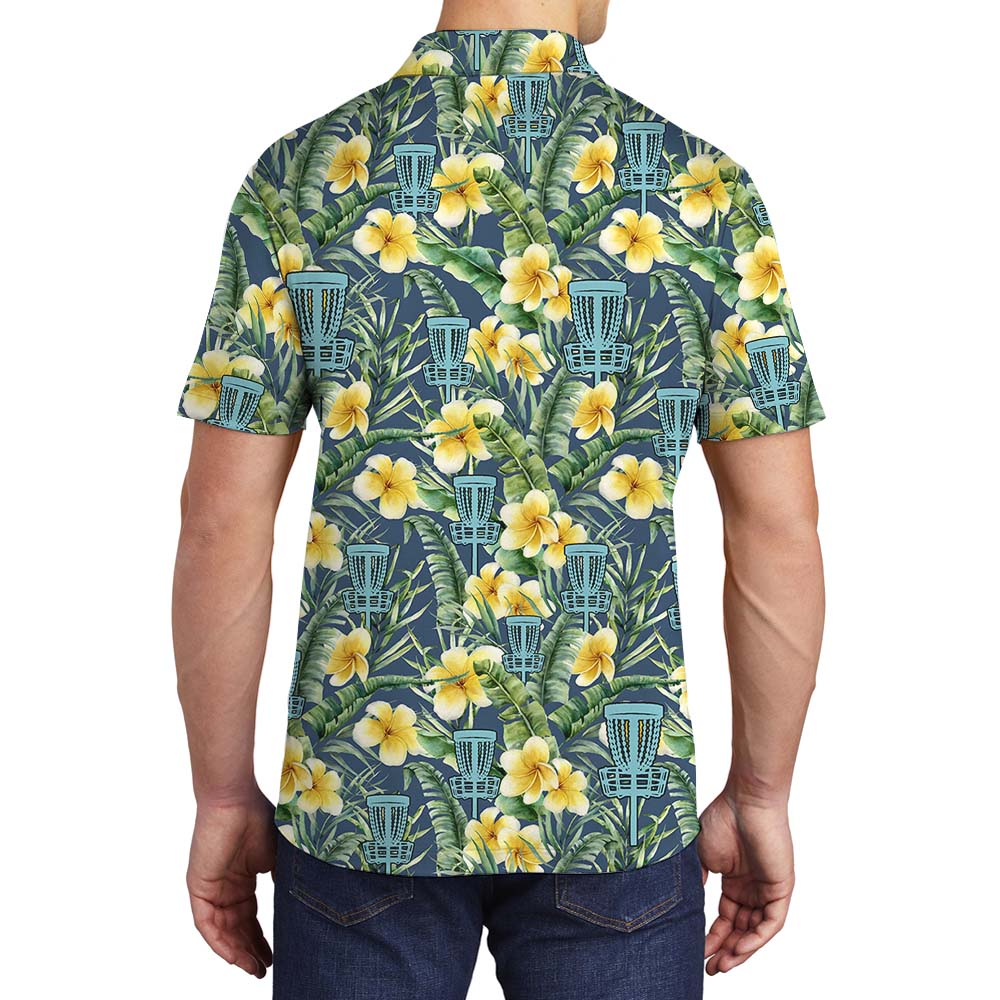 Cool Disc Golf Polo Shirt For Men