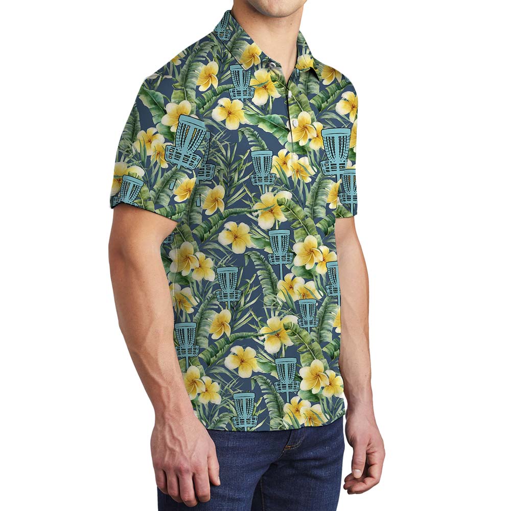 Cool Disc Golf Polo Shirt For Men