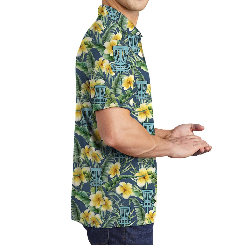 Cool Disc Golf Polo Shirt For Men