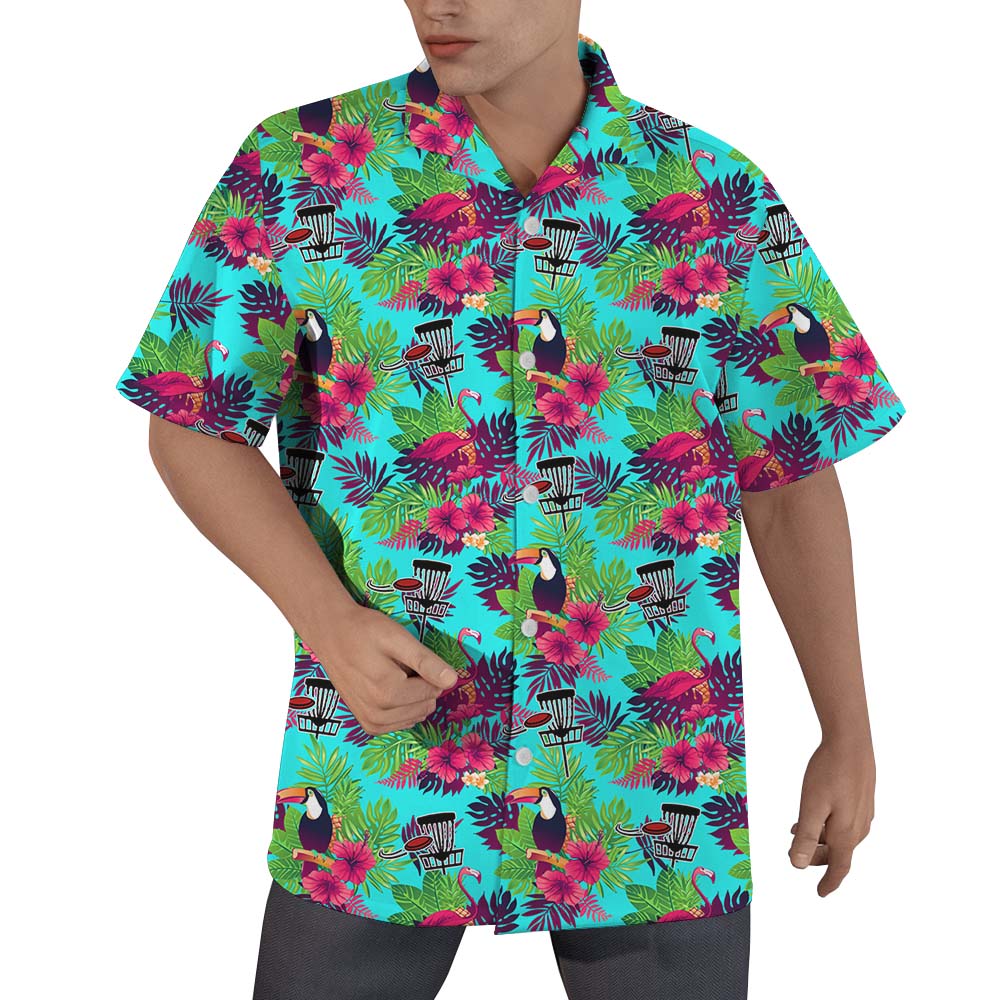 Disc Golf Hawaiian Shirt For Men - variant image 1