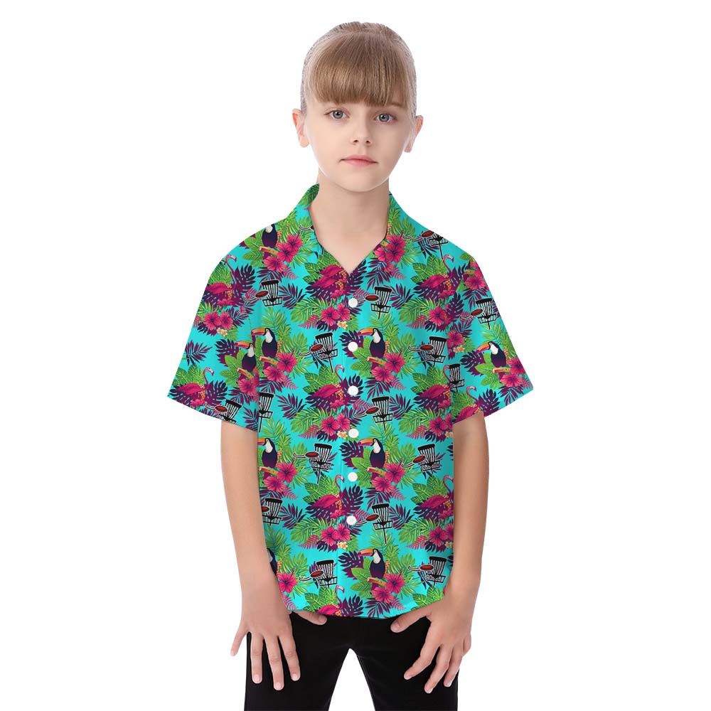 Disc Golf Matching Family Hawaiian Outfits