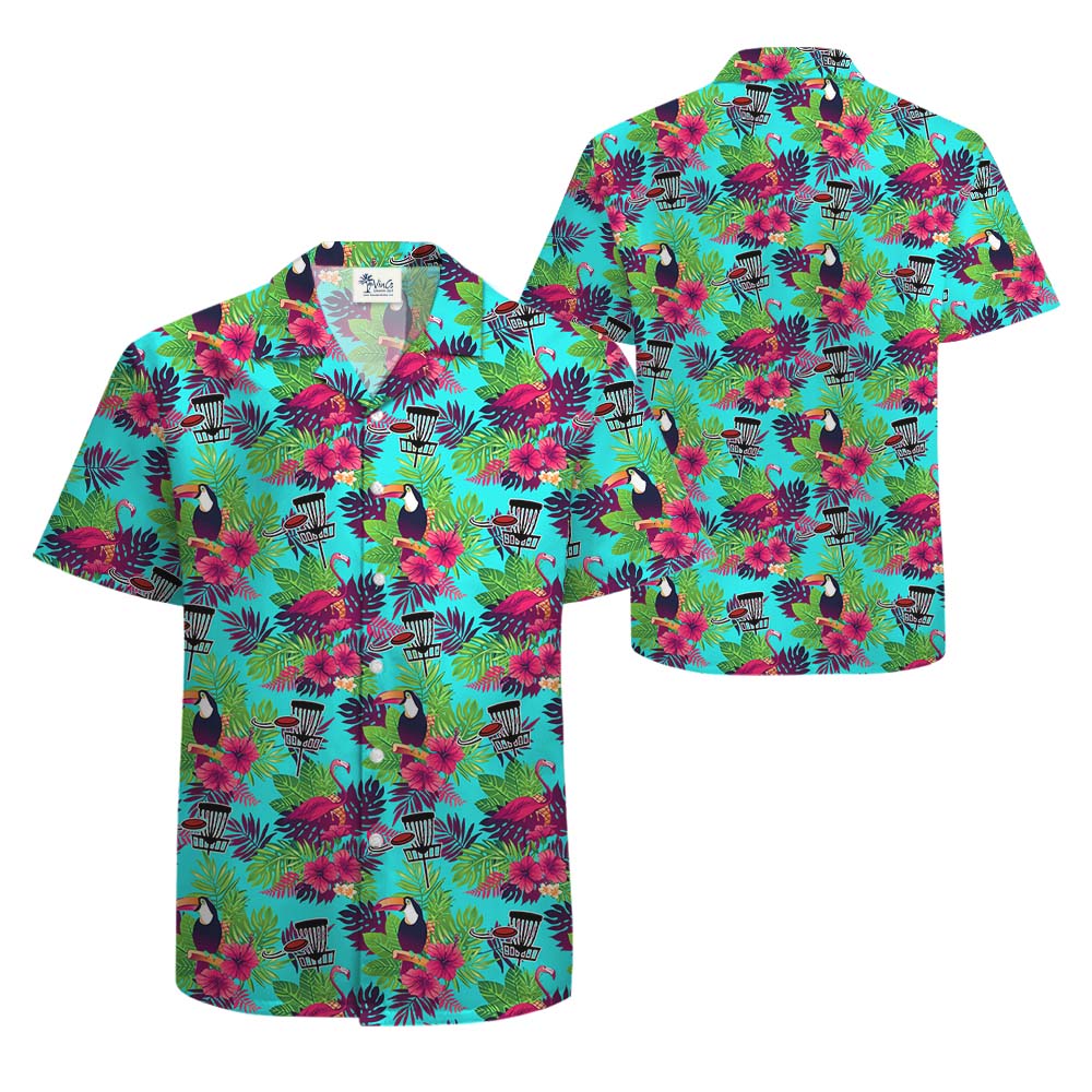 Disc Golf Hawaiian Shirt For Men