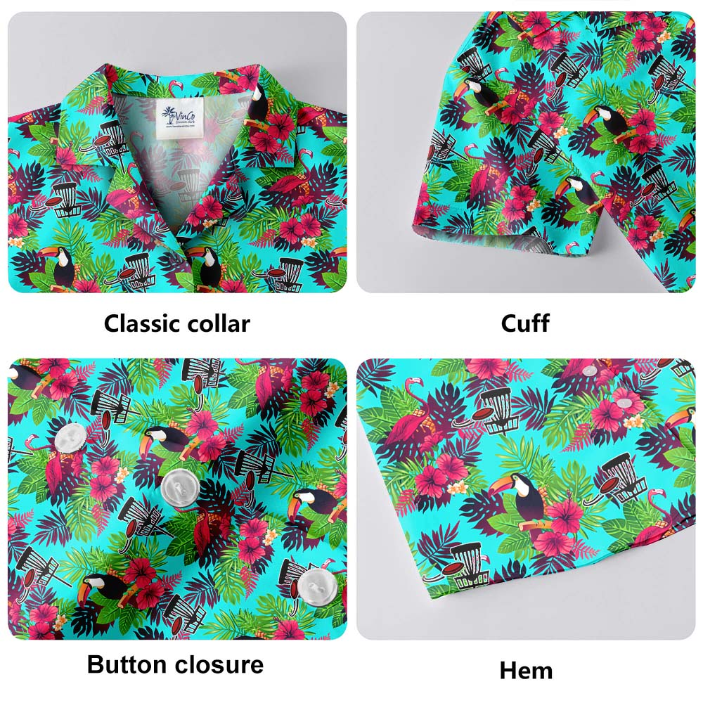 Disc Golf Hawaiian Shirt For Men
